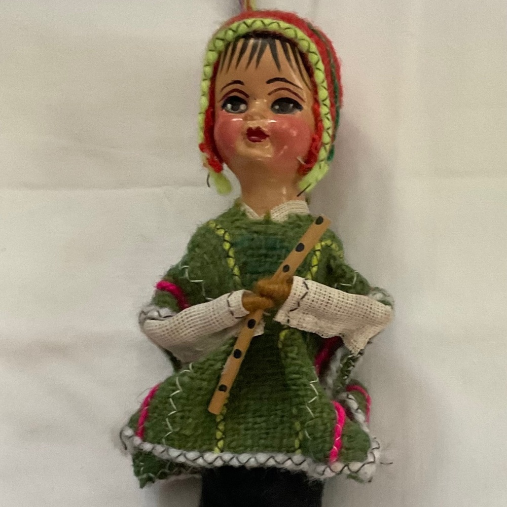 Ceramics and other components home made doll